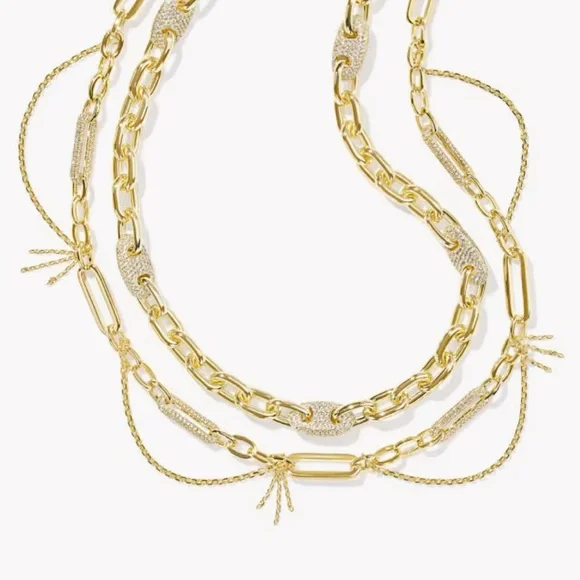 Kendra Scott Bailey convertible layered necklace - Picture 6 of 11